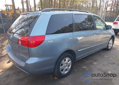 2007 Toyota Sienna Le из США, поврежденный, VIN 5TDZK23C17S012975